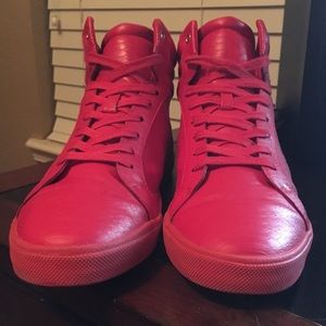 Zara high top sneakers